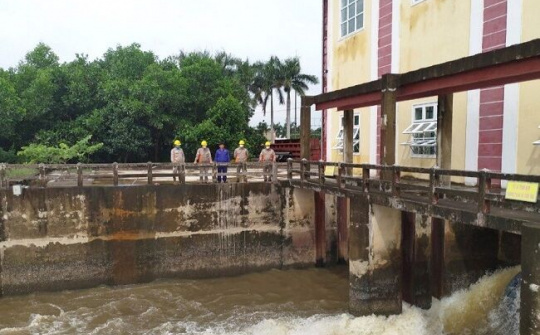 PC Nam Định triển khai các phương án sẵn sàng ứng phó cơn bão số 5 Conson