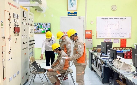 Điện lực Nam Định chuyển đổi 100% trạm biến áp 110kV sang mô hình không người trực