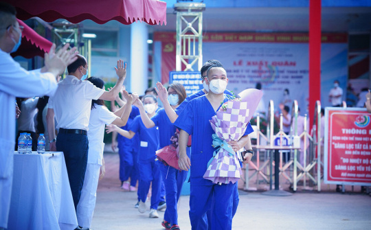 Bệnh viện Thể thao Việt Nam xuất quân chi viện TP.HCM chống dịch