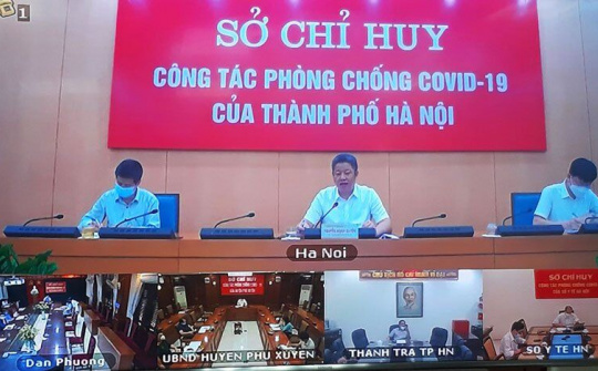 Hà Nội quyết tâm hoàn thành xét nghiệm, tiêm vắc xin trước ngày 15-9