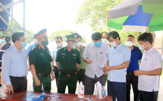 Quảng Ninh: Chủ tịch UBND tỉnh làm việc với TP Móng Cái