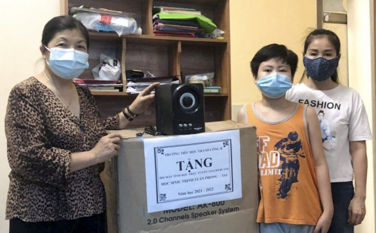 Hà Nội: Đã có hàng nghìn thiết bị ủng hộ chương trình ''Máy tính cho em'' trong tuần đầu năm học 2021-2022