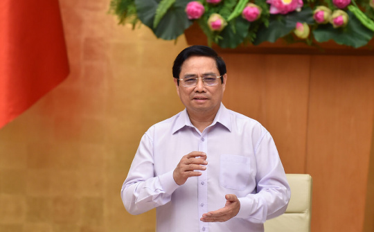 Thủ tướng kiểm tra trực tuyến công tác phòng, chống dịch ở Tiền Giang và Kiên Giang