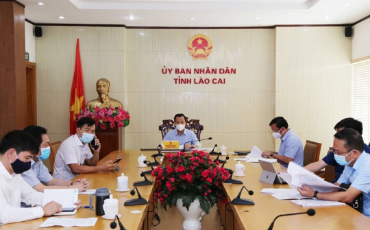 Lào Cai: Hội nghị trực tuyến toàn quốc về tiêu thụ nông sản trong bối cảnh phòng, chống dịch Covid-19