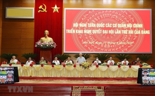 Hội nghị các cơ quan nội chính triển khai Nghị quyết Đại hội Đảng XIII