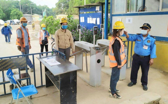 Lào Cai: Tăng cường phòng, chống dịch Covid- 19 trên công trường xây dựng