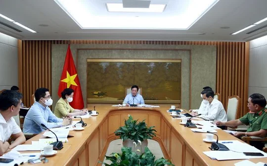 Rà soát tiến độ các chuyên đề trong Chiến lược xây dựng Nhà nước pháp quyền XHCN