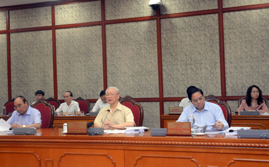 Bộ Chính trị họp, cho ý kiến về các nội dung phát triển kinh tế - xã hội