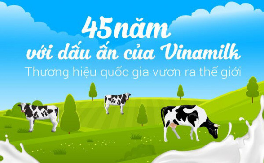 45 năm với dấu ấn của Vinamilk - Thương hiệu quốc gia vươn ra thế giới