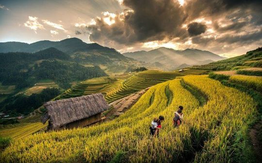 Ngắm trọn Sa Pa qua bức tranh tháng 9