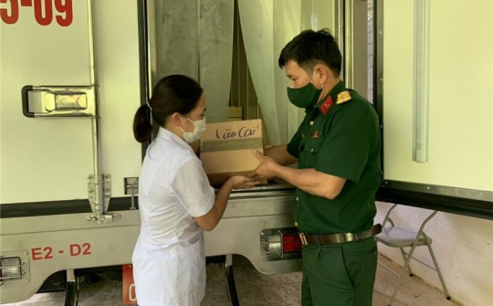 Lào Cai: Tiếp nhận thêm 11.520 liều vaccine Astrazeneca