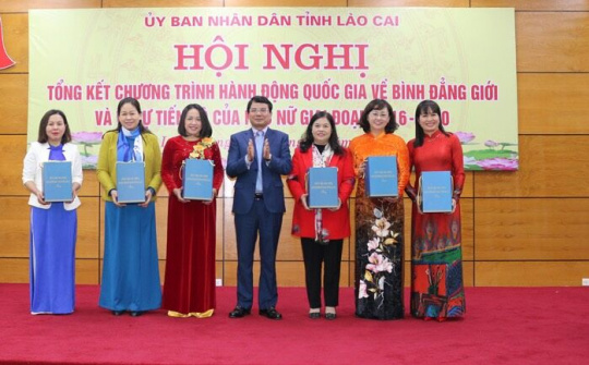 Lào Cai: Triển khai nhiều hoạt động tăng cường bình đẳng giới