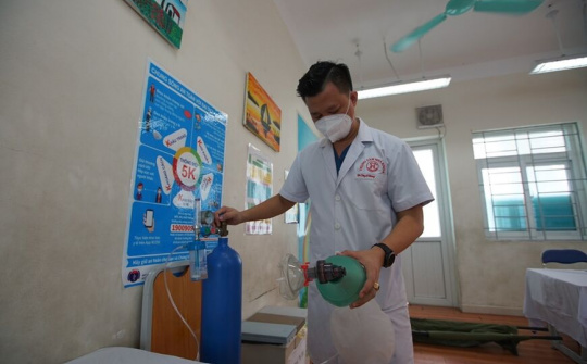 Quận Long Biên (Hà Nội): Xây dựng mô hình Trạm Y tế lưu động phòng chống dịch Covid-19