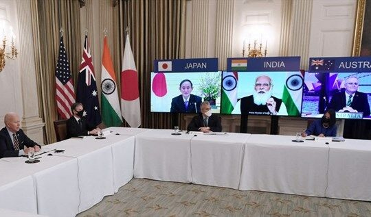 Nhóm Bộ Tứ cam kết thúc đẩy an ninh, thịnh vượng tại Ấn Độ Dương-Thái Bình Dương
