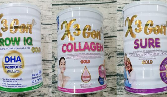 X3 Gon - Thương hiệu sữa góp phần nâng cao sức khỏe Việt