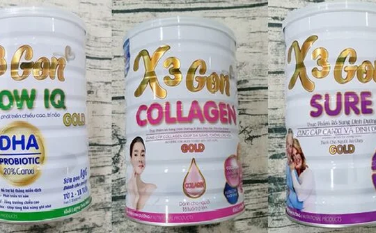 X3 Gon - Thương hiệu sữa góp phần nâng cao sức khỏe Việt