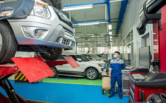 Cùng Ford Việt Nam an tâm chăm sóc xe mùa dịch