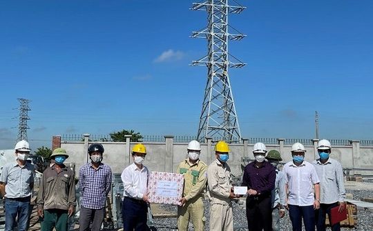 Đẩy nhanh tiến độ xây dựng TBA 110kV Trực Đại trên địa bàn tỉnh Nam Định