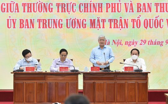 Nâng cao hiệu quả phối hợp công tác giữa Chính phủ và MTTQ Việt Nam