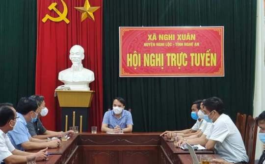 Nghệ An: Nghi Xuân - Nghi Lộc họp khẩn sau khi xuất hiện 1 ca f0 trong cộng đồng