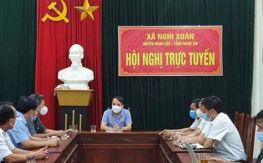 Nghệ An: Nghi Xuân - Nghi Lộc họp khẩn sau khi xuất hiện 1 ca f0 trong cộng đồng