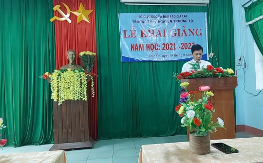 Gia Lai: Khai giảng năm học mới 2021-2022