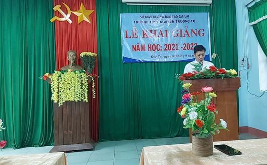 Gia Lai: Khai giảng năm học mới 2021-2022