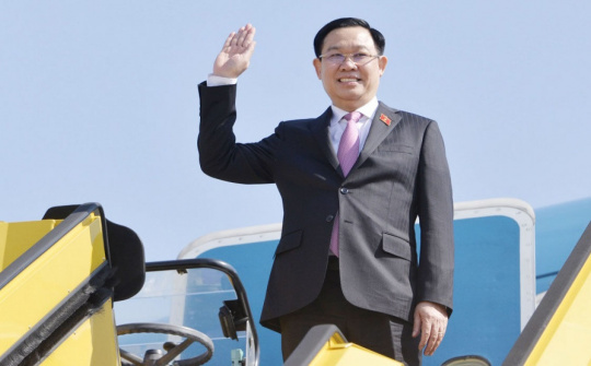 Chủ tịch Quốc hội Vương Đình Huệ bắt đầu chuyến thăm và làm việc tại Áo, Bỉ và Phần Lan