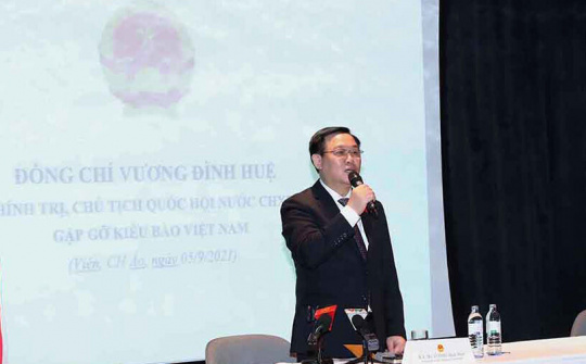 Chủ tịch Quốc hội "tiếp xúc cử tri đặc biệt" tại Châu Âu