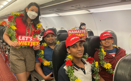 Bay dễ dàng từ Đà Nẵng tới thẳng Ahmedabad (Ấn Độ) cùng Vietjet