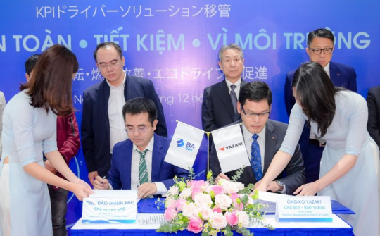 Tập đoàn Nhật Bản chuyển giao công nghệ KPI lái xe an toàn, tiết kiệm nhiên liệu