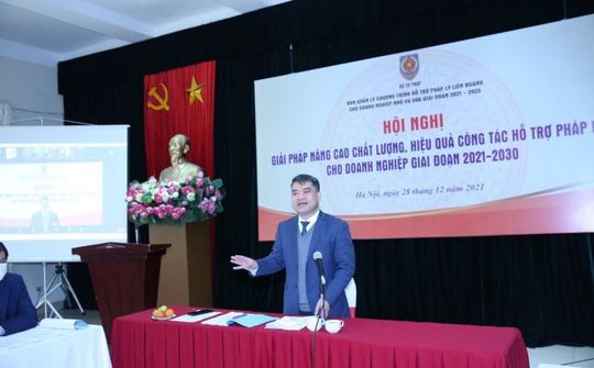 Phát huy hiệu quả trong công tác hỗ trợ pháp lý cho doanh nghiệp nhỏ và vừa