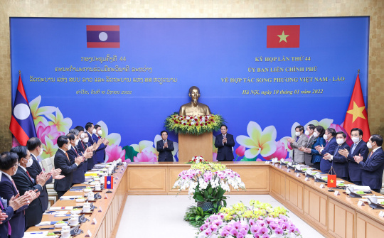 Kỳ họp lần thứ 44 Ủy ban liên Chính phủ Việt Nam-Lào