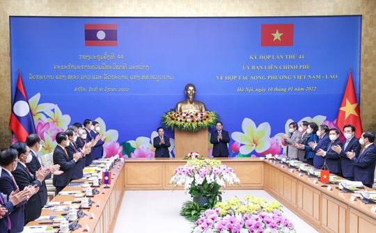 Kỳ họp lần thứ 44 Ủy ban liên Chính phủ Việt Nam-Lào
