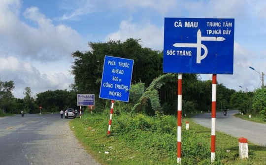 Vượt khó thi công Dự án tuyến tránh Cà Mau