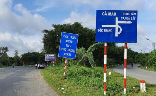Vượt khó thi công Dự án tuyến tránh Cà Mau