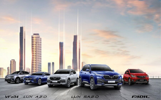 VinFast bán gần 36.000 xe ô tô trong năm 2021