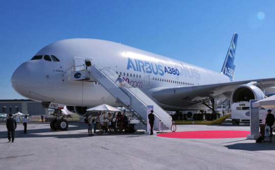 Airbus hoàn thành mục tiêu doanh số bán máy bay thương mại năm 2021