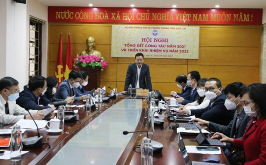 Lào Cai: Sở Thông tin và Truyền thông tổng kết công tác năm 2021, triển khai nhiệm vụ năm 2022