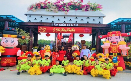 Xuân về khắp nẻo Trà Sư