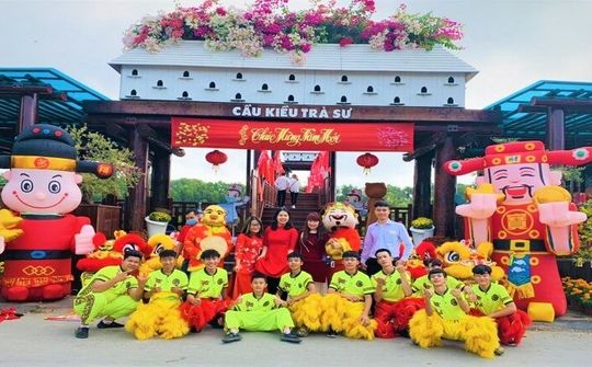Xuân về khắp nẻo Trà Sư