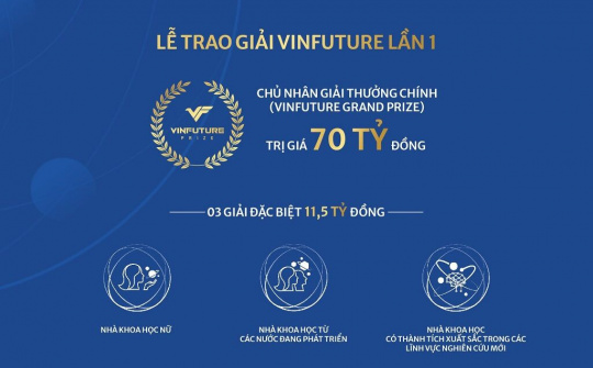 Các nhà khoa học tầm cỡ thế giới hội tụ tại Việt Nam trong Tuần lễ Khoa học VinFuture