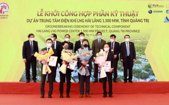 T&T Group và đối tác Hàn Quốc khởi công dự án điện khí 2,3 tỷ USD tại Quảng Trị