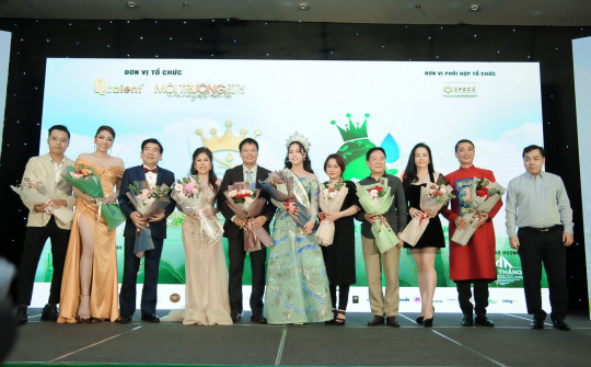 Hoa hậu Môi trường Việt Nam: Truyền cảm hứng ý thức bảo vệ môi trường