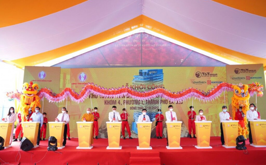 T&T Group khởi công xây dựng trung tâm thương mại và khách sạn cao nhất TP Sa Đéc