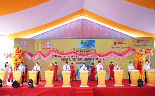 T&T Group khởi công xây dựng trung tâm thương mại và khách sạn cao nhất TP Sa Đéc