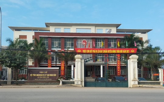 Năm 2021 huyện Triệu Sơn (Thanh Hoá) đã hoàn thành xuất sắc nhiệm vụ