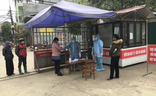Bắc Hà đảm bảo công tác phòng, chống dịch Covid - 19
