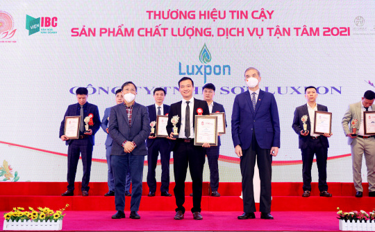 Luxpon - Thương hiệu đi đầu trong lĩnh vực sơn nước