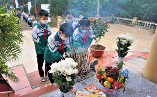 “Viên gạch hồng” - tôn tạo di tích tội ác chiến tranh Trường cấp 2 Hương Phúc xứng tầm với lịch sử”